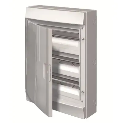 Щит ABB Mistral65 54 мод., 3 ряд., з клемами, накладний (1SLM006501A1108)