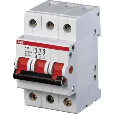 Вимикач навантаження ABB E203/80r, 80A, 3P (2CDE283001R0080)