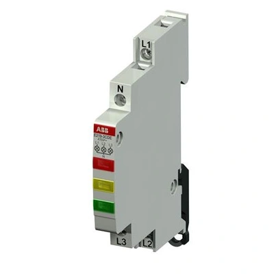 Індикатор ABB E219-3CDE, 230...415В АС, жовтий, зелений, червоний (2CCA703902R0001)