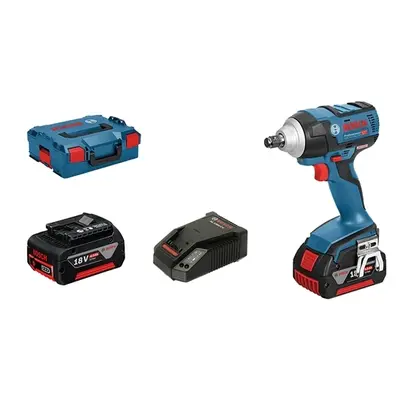 Акумуляторний ударний гайковерт Bosch GDS 18 V-EC 250 Professional (06019D8120)