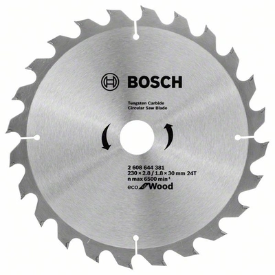 Пильний диск Bosch Eco for wood, 230x30 мм. (2608644381)