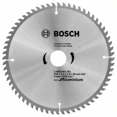 Пильний диск Bosch Eco for Aluminium, 210x30 мм. (2608644391)
