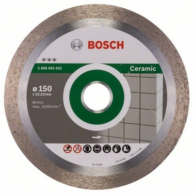 Алмазний диск Bosch Best for Ceramic 150-22,23 (2608602632)