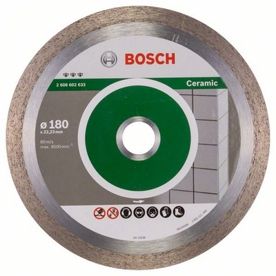 Алмазний диск Bosch Best for Ceramic 180-22,23 (2608602633)