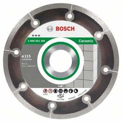 Алмазний диск Bosch Best for Ceramic Extraclean 115-22,23 (2608602368)