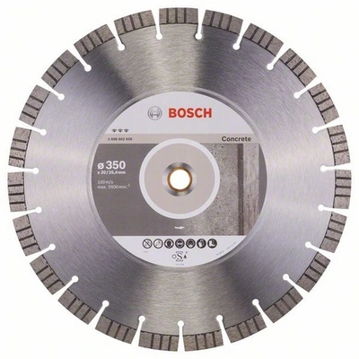 Алмазний диск Bosch Best for Concrete 350-20/25,4 (2608602658)