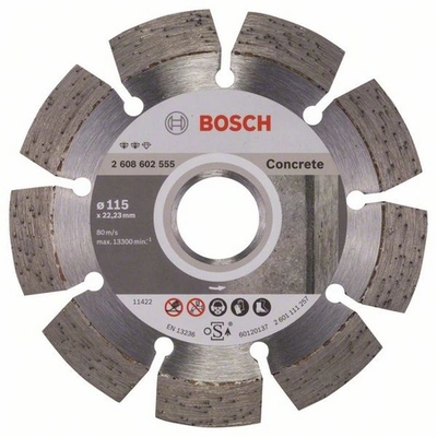 Алмазний диск Bosch Expert for Concrete 115-22,23 (2608602555)
