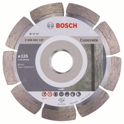 Алмазний диск Bosch Standart for Concrete 125-22,23 (2608602197)