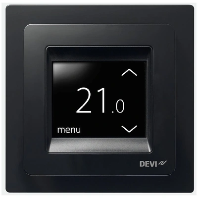 Терморегулятор Devi DEVIreg Touch, чорний (140F1069)