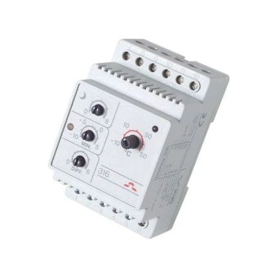 Терморегулятор електронний Devi DEVIreg 316, -10...+50 °C (140F1075)