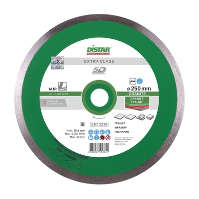 Диск алмазний DiStar 1A1R 250x1,6x10x25,4 Granite (11120034019)