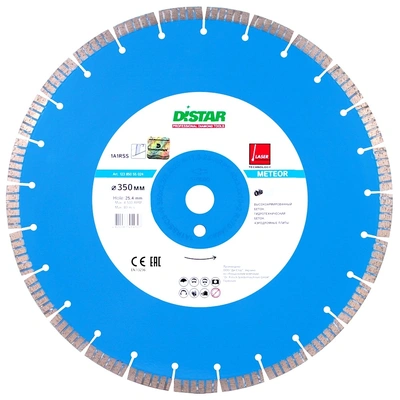 Диск алмазний DiStar 1A1RSS/C3-W 450x3,8/2,8x12x25,4-32 F4 Metеor (12385055028)