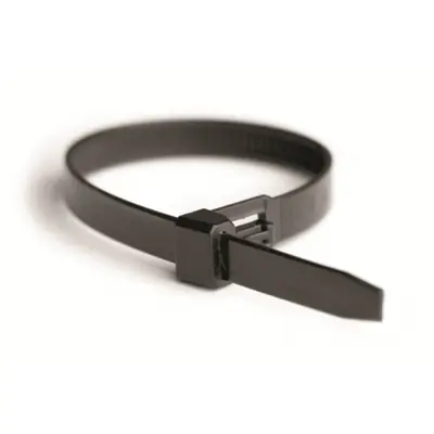 Хомут ДКС 7.5x250 мм., многоразовый, черный (25352)