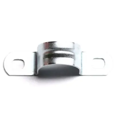 Оцинкований тримач ДКС Ø32 мм, двосторонній (53359)