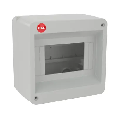 Щит ДКС RAM base, 6 мод., 1 ряд., накладний (82006)