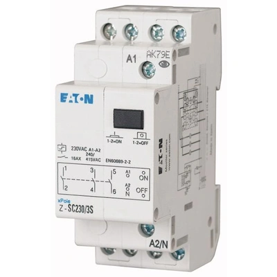 Імпульсне реле Eaton Z-SC230/2S1O, 16A, 2NO+1NC (265327)
