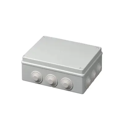 Коробка распределительная Elettrocanali 240х190х90 мм., IP55 (EC400C7)