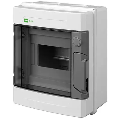 Щит Elektro-Plast EP-Lux, 6 мод., 1 ряд, накладний (1960-01)