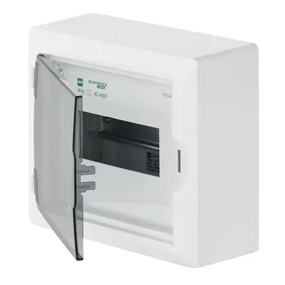 Щит Elektro-Plast Economic-Box, 8 мод., 1 ряд, накладний (2502-01)