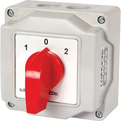 Пакетний перемикач E.Next LK63/3.323-ОВ/45, 63A, "1-0-2", 3P (8834-200)