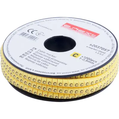 Маркировка E.Next e.marker.stand.1.2.5.C, "C", 2,5 мм2., 1000 шт. (s2037057)