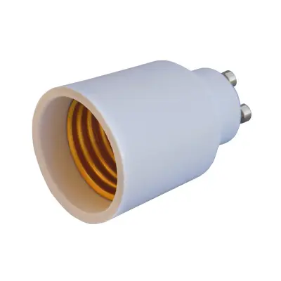 Переходник E.Next e.lamp.adapter.GU10/Е27.white, пластик (s9100042)
