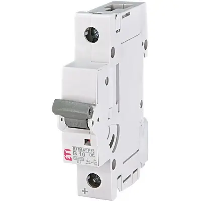 Автоматичний вимикач ETI Etimat P10 1P, B10, 10kA (261000102)