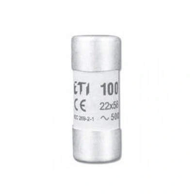 Плавка вставка ETI CH 22X58 gG 80A, 500V (2640023)