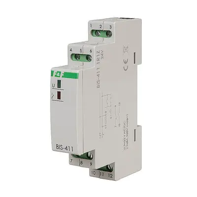 Імпульсне реле F&F BIS 16A, 1NO+1NC, 9...30В, AC/DC (BIS-411-1R1Z-24V)