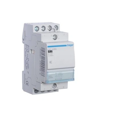 Контактор Hager 25A, 3NO, 230В, AC (ESC325)