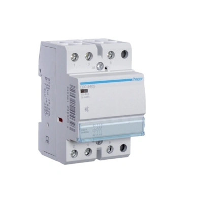Контактор Hager 40A, 2NO, 230В, AC (ESC240)