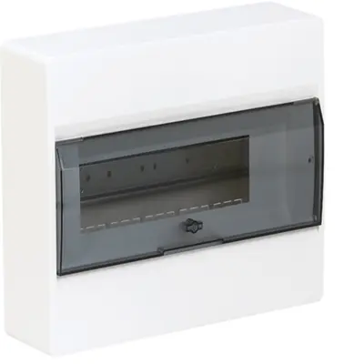 Щит Hager Cosmos, 12 мод., 1 ряд., накладний (VD112TD)