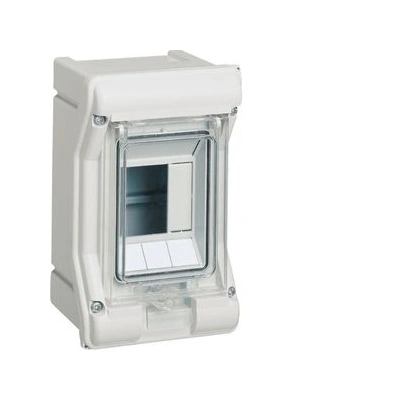 Щит Hager Vector, 3 мод., 1 ряд., накладний (VE103D)