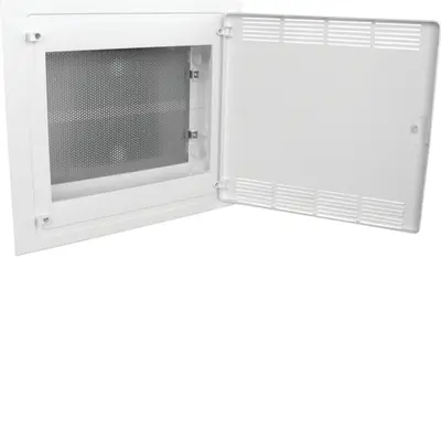 Мультимедійний щит Hager Golf, 2 пан., вбудований (VF218PZF)