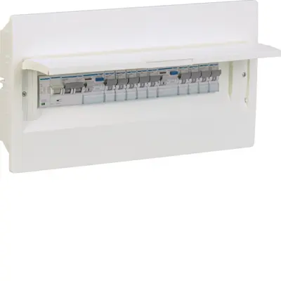 Щит Hager Cosmos, 18 мод., 1 ряд., вбудований (VR118NE)