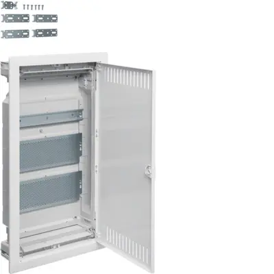 Мультимедійний щит Hager Volta, 3 пан., вбудований (VU36NWB)