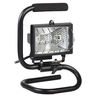 Прожектор переносной IEK ИО150П, IP54, чорний (LPI03-1-0150-K02)