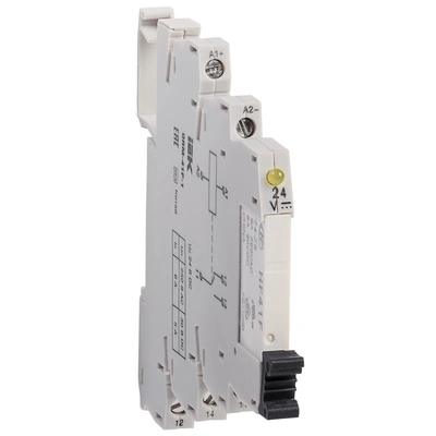 Реле IEK 1NO+1NC, 5A, 24В, DC (ORM-41F-3)
