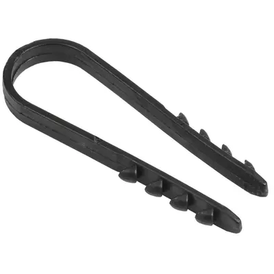 Дюбель-хомут IEK 11...18 мм., чорний (UHH36-11-18-100)