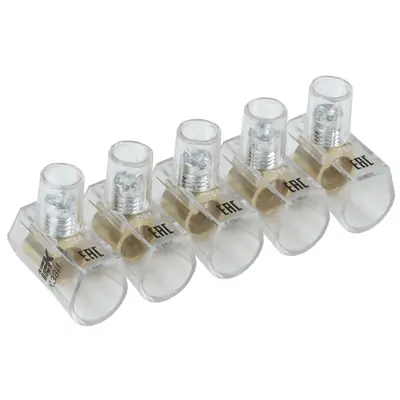 Клемний затискач IEK 6 мм2., 5 пол. (UZVK-06-5)