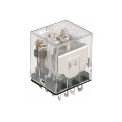 Реле IEK РЭК78/4 3A, 24В, AC, 4CO, с индикацией (RRP20-4-03-024A-LED)