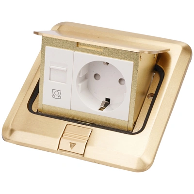 Выдвижной розеточный блок Legrand DLP 3 м., IP40, латунь (054015)