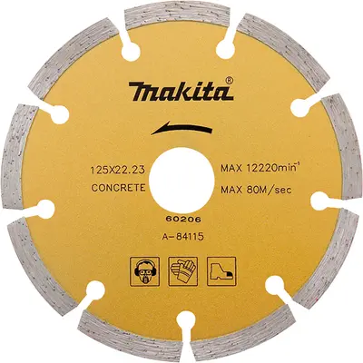 Алмазний диск Makita 125x22,23, бетон (A-84115)