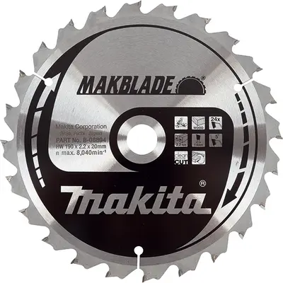 Пильний диск Makita MAKBlade 190x20 24T (B-08894)