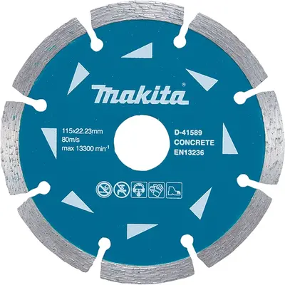 Алмазний диск Makita 180x22,23, бетон (D-41648)