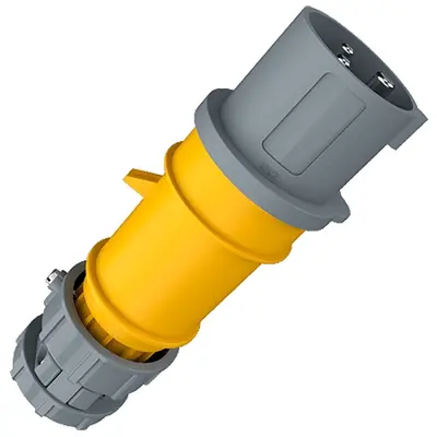 Кабельная вилка Mennekes PowerTOP 3942, 2P+E, 32A, 110В, IP44 (3942)