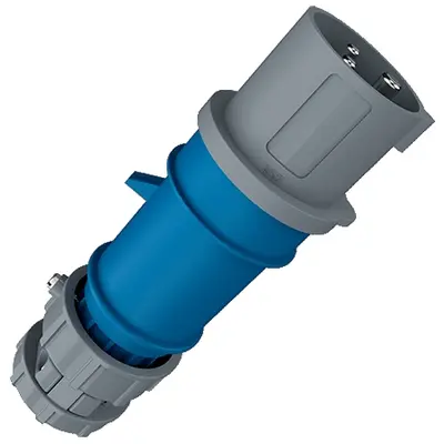 Кабельная вилка Mennekes PowerTOP 3943, 2P+E, 32A, 230В, IP44 (3943)