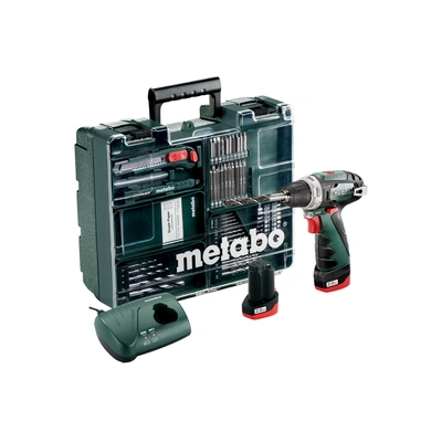Аккумуляторная дрель-шуруповерт Metabo PowerMaxx BS Basic Set (600080880)