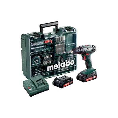 Акумуляторний дриль-шуруповерт Metabo BS 18 Set (602207880)