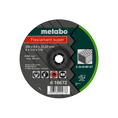 Відрізний круг Metabo Flexiamant Super 150x6,0x22,23, камінь, SF 27 (616654000)